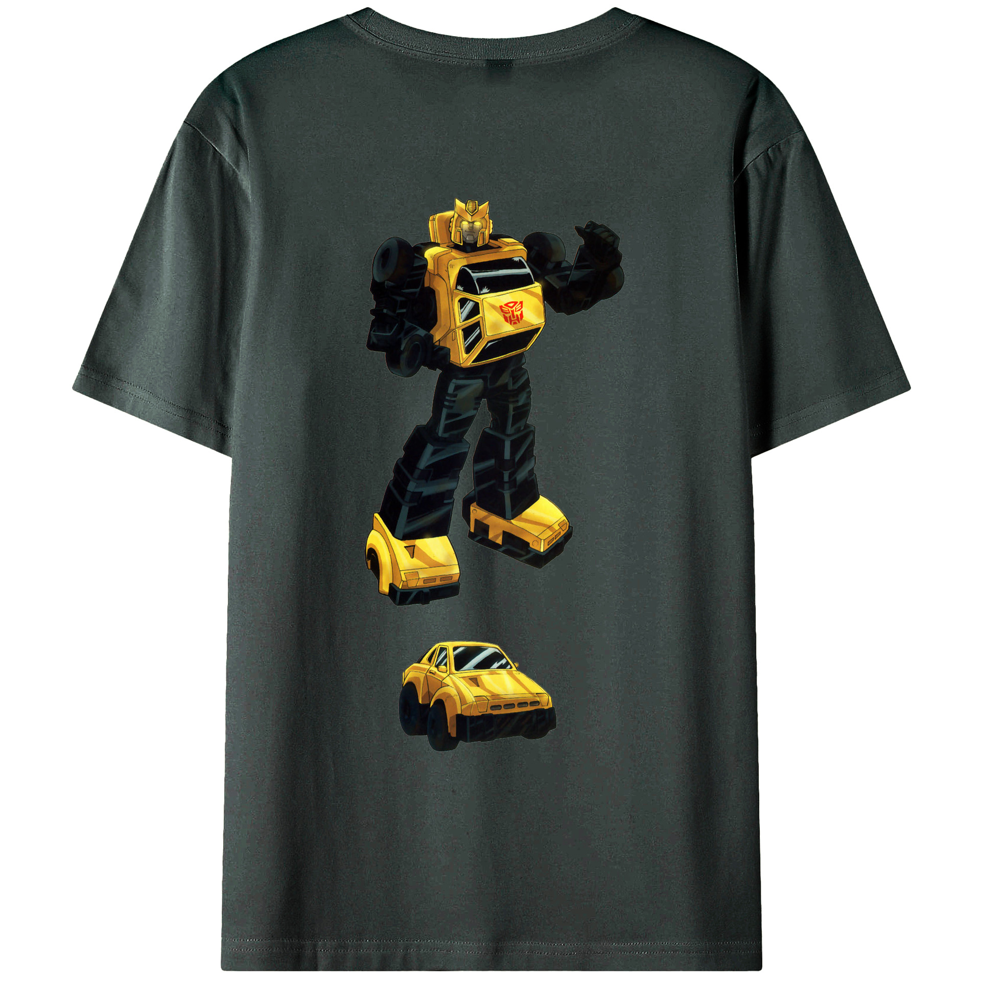 （画像用）  綿100％ メンズ半袖Tシャツ（バックプリント） 通気性